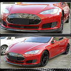 Tesla Model S 2012– Nakładka na Zderzak Przedni Lip V1 (2012-2016, Carbon) zdjęcia 2