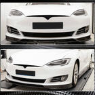 Tesla Model S 2012– Nakładka na Przedni Zderzak Lip (2016-2021, Carbon) zdjęcia 3