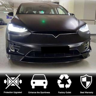 Nakładka na Przedni Zderzak Lip (2015-2021, Carbon) Tesla Model X 2015- zdjęcia 3