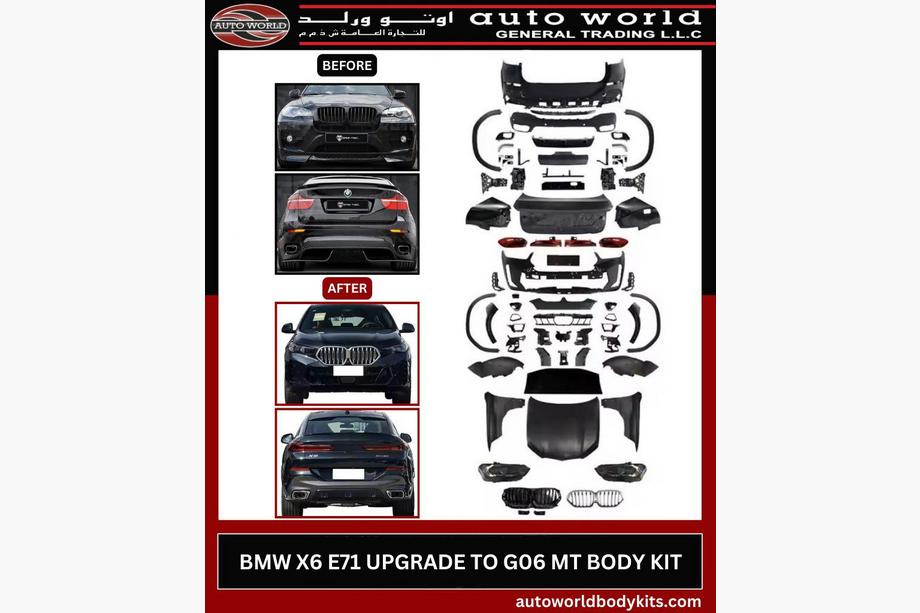 BMW X6 E71 2008–2014 Zestaw body kit facelift do G06 LCI (2023+) Image