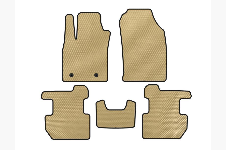 Ford Ecosport 2013-2022 Dywaniki EVA (2018-2022, Beżowe) Image