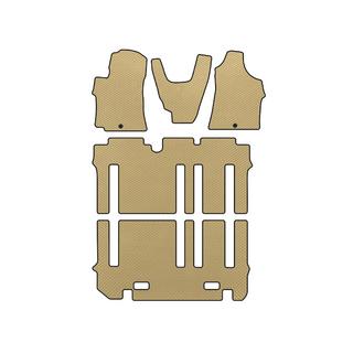 Dywaniki EVA (całe wnętrze, Beżowe) Hyundai H300, H1, Starex 2008-2020