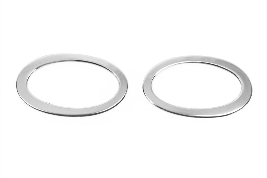Nissan Qashqai 2010-2014 Obramowania halogenow tylko zewnetrzne (2 szt, stal nierdzewna) Zdjęcia 8