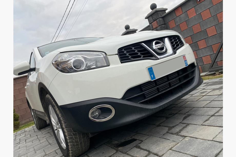 Nissan Qashqai 2010-2014 Obramowania halogenow tylko zewnetrzne (2 szt, stal nierdzewna) Zdjęcia 5