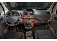 Renault Kangoo 2008–2020 Nakładki na Deskę Rozdzielczą Tytan zdjęcia 5