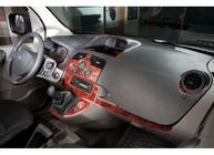 Renault Kangoo 2008–2020 Nakładki na Deskę Rozdzielczą Tytan zdjęcia 6