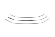 Hyundai Elantra (MD/UD) 2011-2015 Nakładki na grill (3 szt., stal nierdzewna) zdjęcia 2