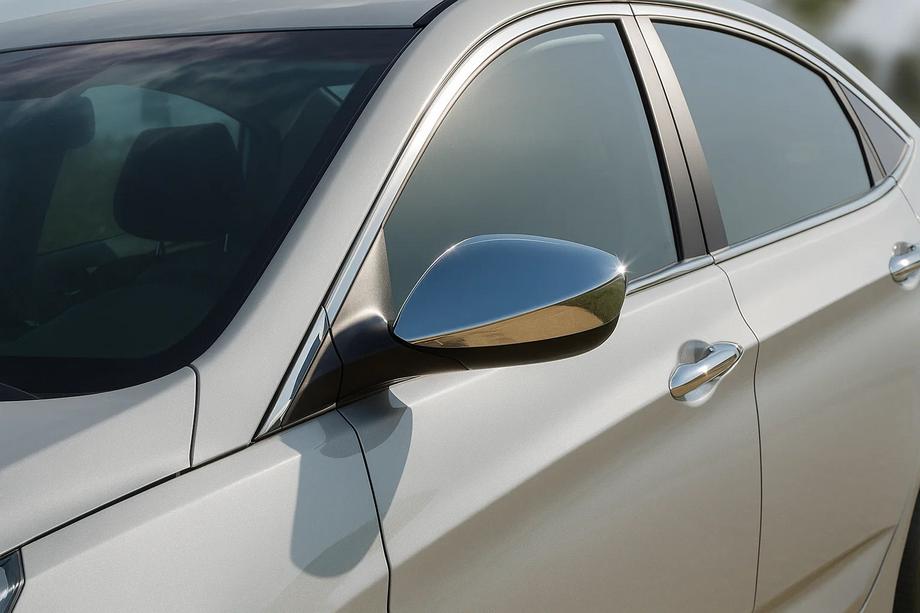 Hyundai Elantra (MD/UD) 2011-2015 Nakładki na lusterka bez kierunkowskazu (2 szt., stal nierdzewna) Image