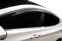 Hyundai Elantra (MD/UD) 2011-2015 Kompletny zestaw listew okiennych (10 szt, stal nierdzewna) zdjęcia 1