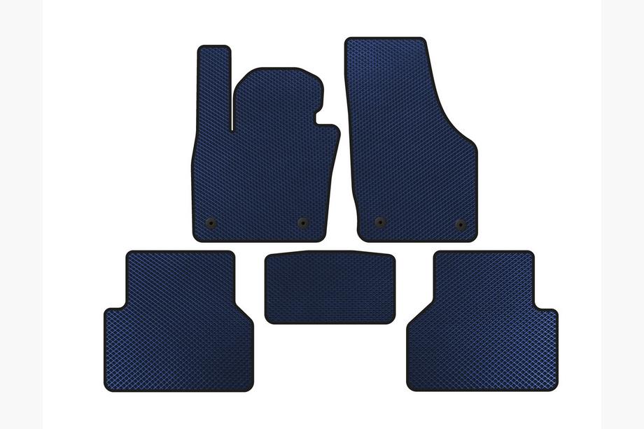 Audi Q3 2011-2019 Dywaniki EVA (Niebieskie) Image