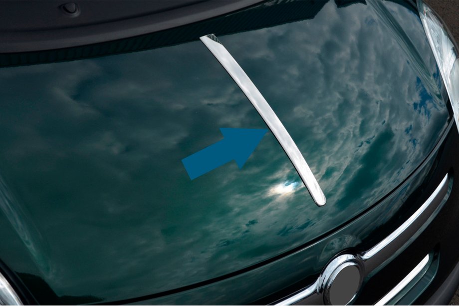 Fiat 500/500L 2013-2022 Listwa maski (stal nierdzewna) Image