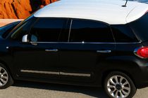 Fiat 500/500L 2013-2022 Listwy szyb (6 szt, stal nierdzewna) zdjęcia 9