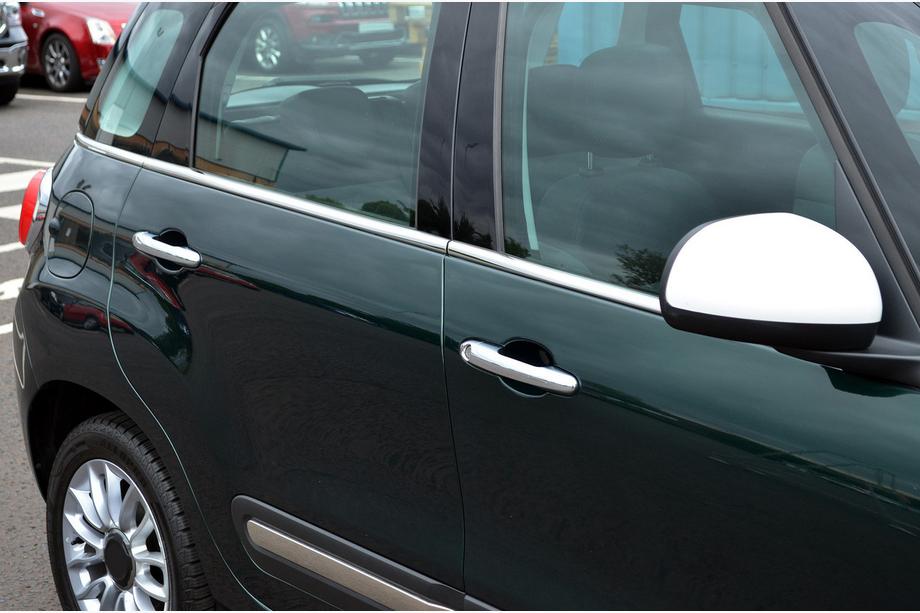 Fiat 500/500L 2013-2022 Listwy szyb (6 szt, stal nierdzewna) Image