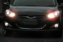 Hyundai I-40 2011-2019 Obramowanie grilla (1 szt, stal nierdzewna) zdjęcia 1