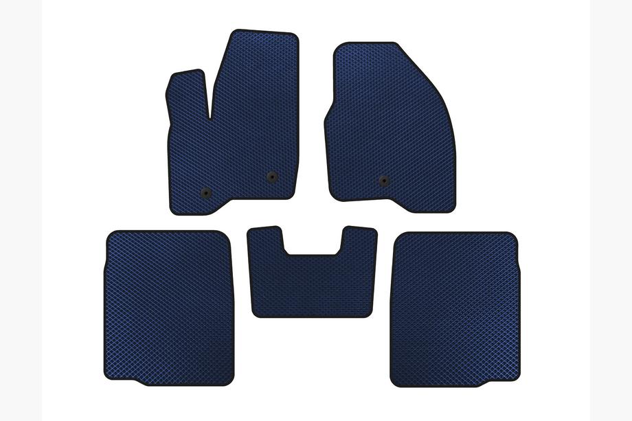 Ford Explorer 2011-2019 Dywaniki EVA (2 Rzędy, 2011-2015, Niebieskie) Image