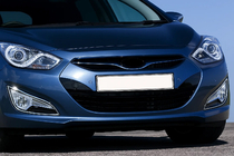Hyundai I-40 2011-2019 Chromowane nakładki na światła przeciwmgielne (2 szt., stal nierdzewna) zdjęcia 1