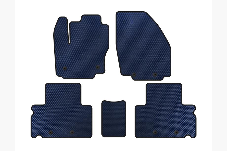 Ford S-Max 2007-2014 Dywaniki EVA (Niebieskie) Image