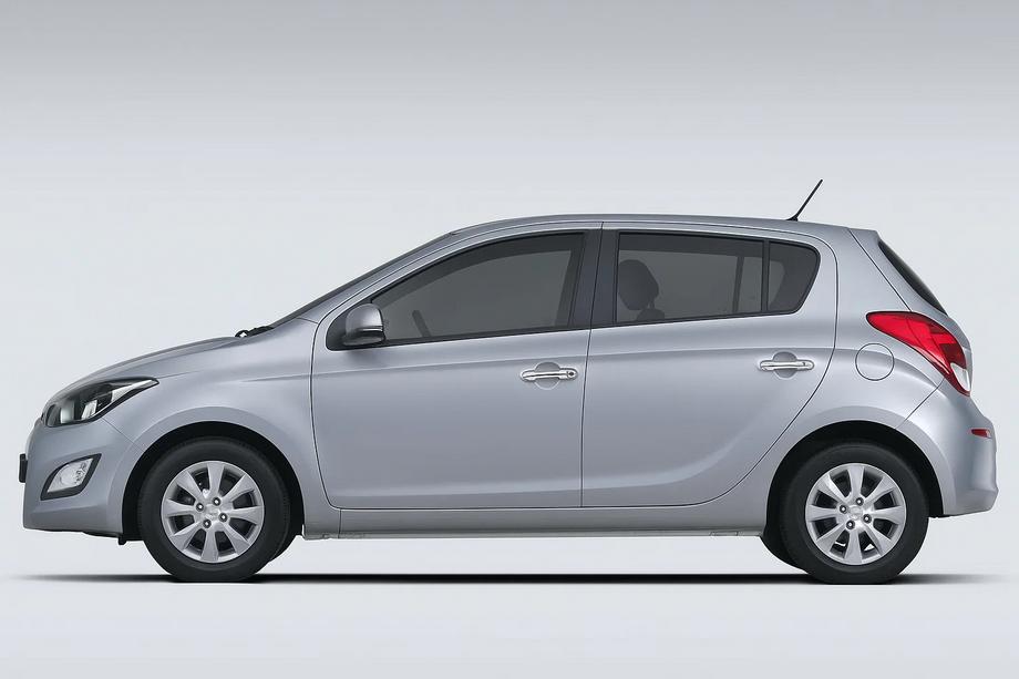 Hyundai I-20 2012-2014 Nakładki na Klamek Chromowane (4 szt., Stal Nierdzewna) Carmos - Turecka Stal Nierdzewna Image
