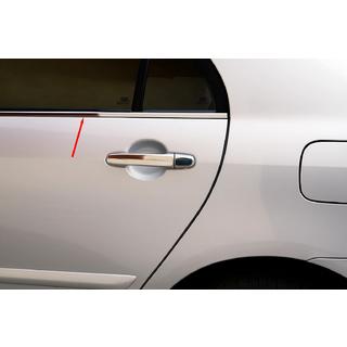 Zewnętrzne listwy ozdobne szyb stal nierdzewna (4 szt.) Toyota Verso 2009–2018