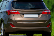 Hyundai I-30 2012-2017 Listwa bagażnika (SW, stal nierdzewna) zdjęcia 1