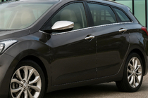 Hyundai I-30 2012-2017 Listwy ozdobne szyb bocznych (SW, stal nierdzewna) zdjęcia 1