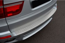 BMW X5 E70 2007-2013 Nakładka na tylny zderzak OmsaLine (stal nierdzewna) zdjęcia 2