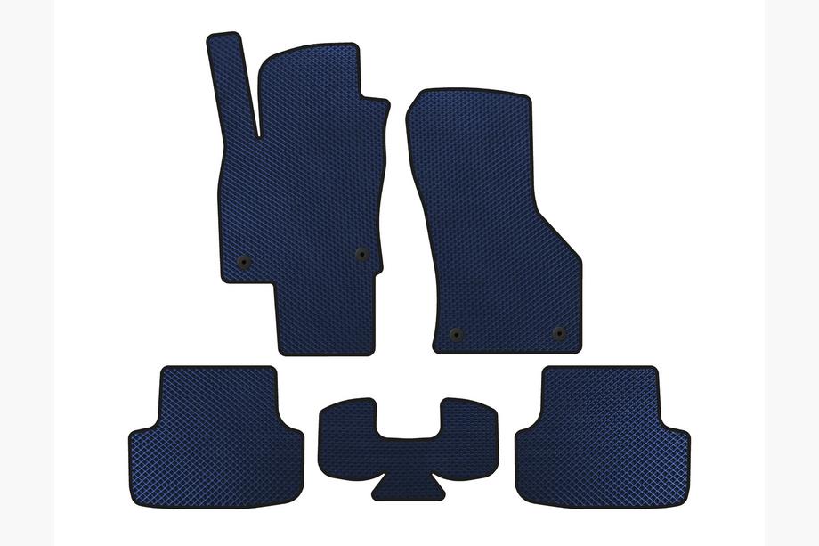 Seat Leon 2013-2020 Dywaniki EVA (Niebieskie) Image