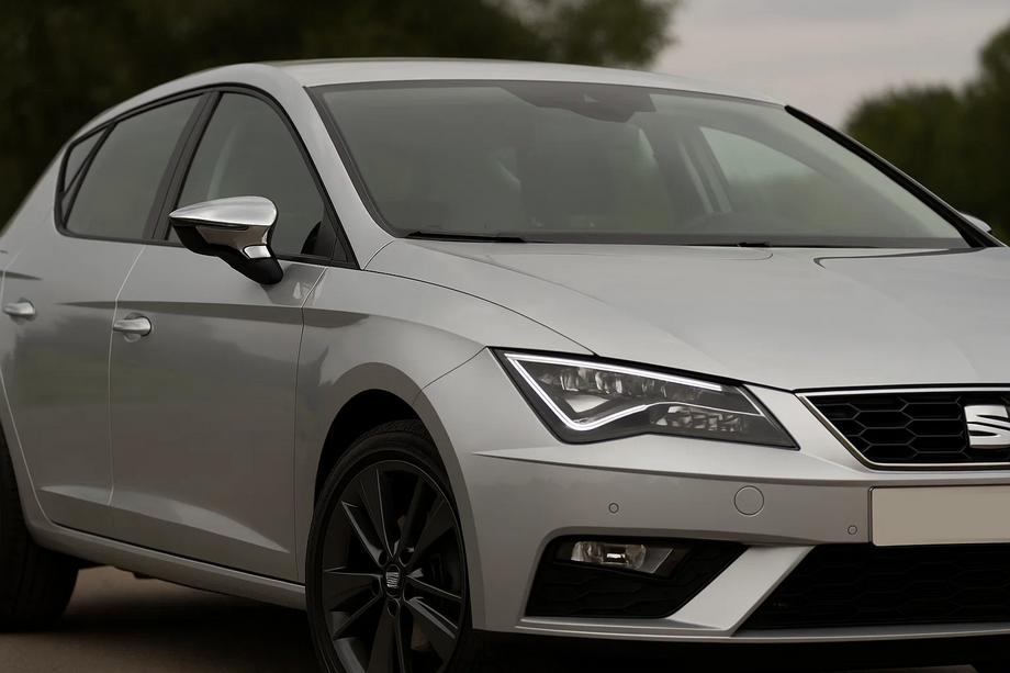 Seat Leon 2013-2020 Nakładki na Lusterka (2 szt., Stal Nierdzewna) Image