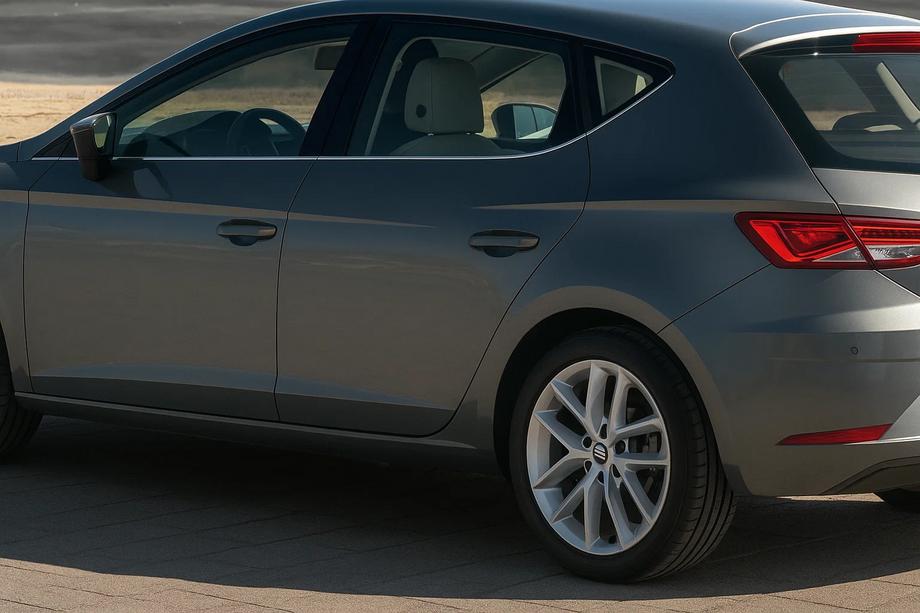 Seat Leon 2013-2020 Listwy Ozdobne Szyb Nierdzewne 5-drzwiowy 8 szt. Image
