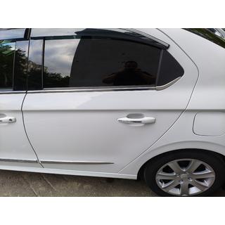 Listwy ozdobne okien nierdzewne Citroen C-Elysee 2013-2022 zdjęcia 2