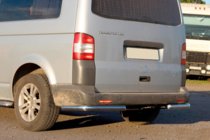 Volkswagen T5 Transporter 2003-2010 Tylne Narożniki AK003 (2 szt, Stal Nierdzewna) zdjęcia 9