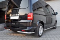 Volkswagen T5 Multivan 2003–2010 Tylne narożniki AK003 (2 szt., stal nierdzewna) zdjęcia 2