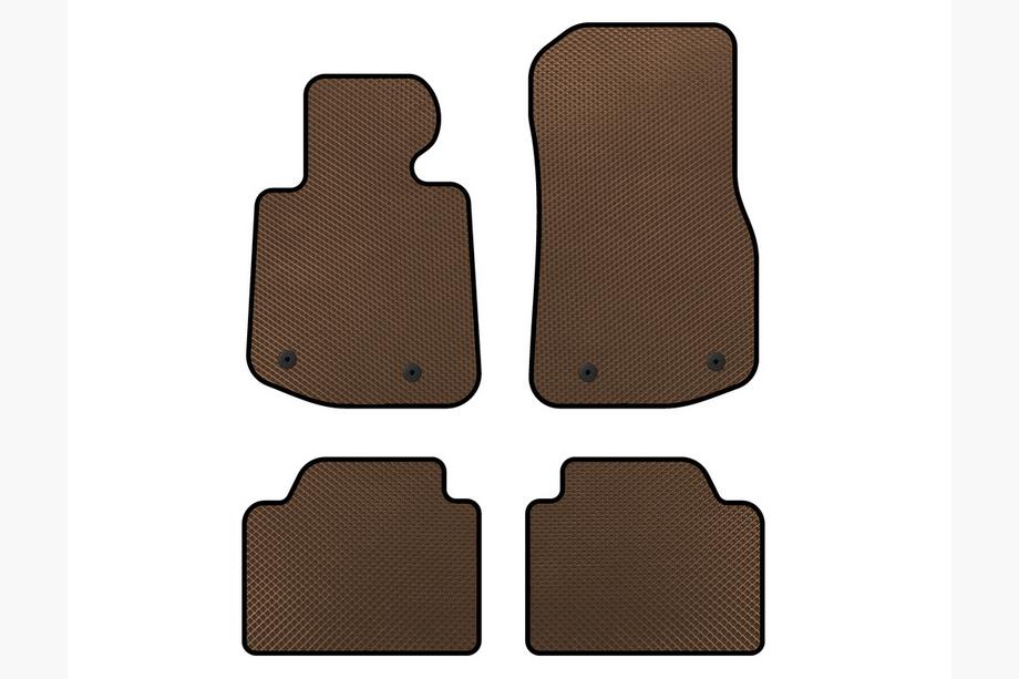 BMW 4 Series F32/F33/F36 2012-2020 Dywaniki EVA V2 (Brązowe) Zdjęcia 1