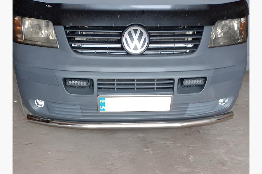 Volkswagen T5 Caravelle 2004-2010 Przedni pojedynczy orurowanie (stal nierdzewna) Image