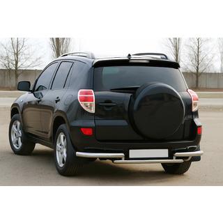 Chromowane Nakładki na Lampy Tylne 2006-2009 (2 szt., Stal Nierdzewna) Toyota Rav 4 2006-2013 zdjęcia 1