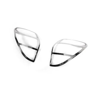 Chromowane Nakładki na Lampy Tylne 2006-2009 (2 szt., Stal Nierdzewna) Toyota Rav 4 2006-2013 zdjęcia 2