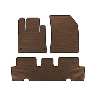 Dywaniki EVA V1 (2 Rzędy, Brązowe) Citroen C-4 Picasso 2013–2022