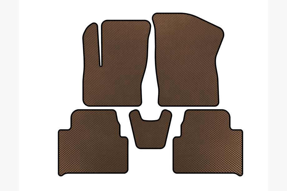 Ford C-Max 2004-2010 Dywaniki EVA (Brązowe) Image