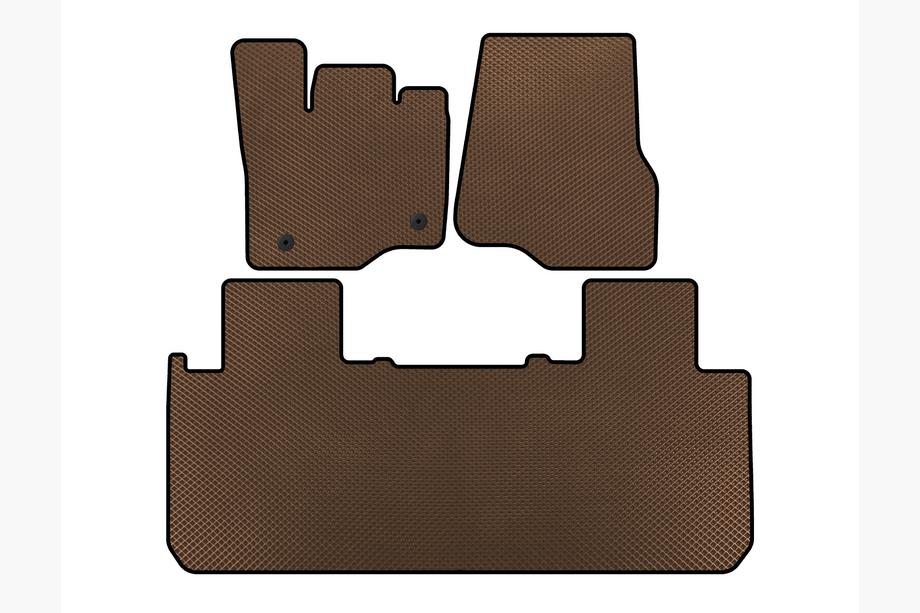 Ford F-150 2014-2021 Dywaniki EVA (Brązowe) Image
