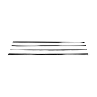 Zewnętrzne listwy ozdobne okien stal nierdzewna (4 szt) Toyota Rav 4 2006-2013 zdjęcia 4