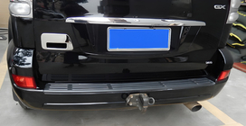 Toyota Land Cruiser Prado 120 2002-2009 Chromowana nakładka na klamkę klapy bagażnika (stal nierdzewna) zdjęcia 4