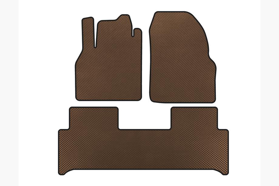 Renault Scenic/Grand 2003-2009 Dywaniki EVA (Brązowe) Image