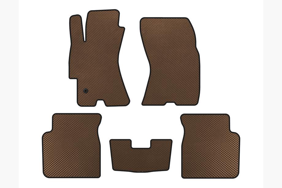 Subaru Outback 2005-2009 Dywaniki EVA (Brązowe) Image