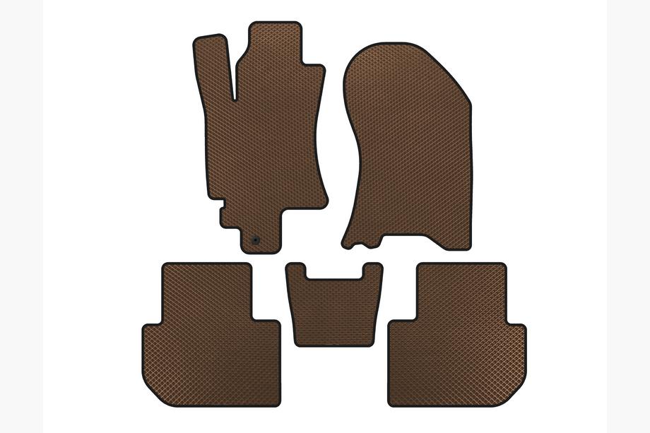 Subaru Tribeca 2005-2014 Dywaniki EVA (Brązowe) Image