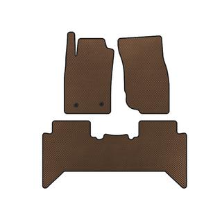 Dywaniki EVA V2 (Brązowe) Toyota Hilux 2006-2015