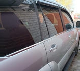 Toyota Land Cruiser Prado 120 2002-2009 Zewnetrzne listwy okienne stal nierdzewna (6 szt) Carmos - Turecka Stal Nierdzewna zdjęcia 1