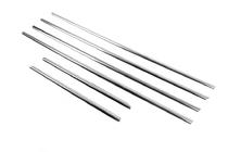 Toyota Land Cruiser Prado 120 2002-2009 Zewnetrzne listwy okienne stal nierdzewna (6 szt) Carmos - Turecka Stal Nierdzewna zdjęcia 6