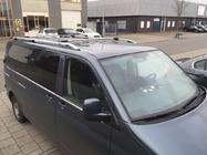 Volkswagen T5 Caravelle 2004-2010 Relingi dachowe CROWN (szary mat) zdjęcia 12