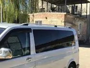 Volkswagen T5 Transporter 2003-2010 Relingi dachowe CROWN (szary mat) zdjęcia 8