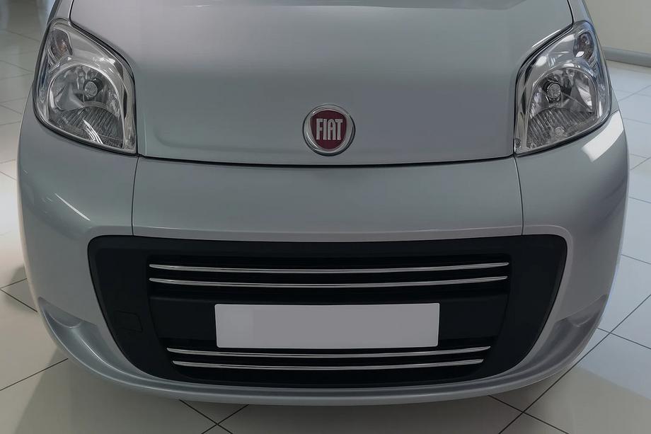 Peugeot Bipper 2008-2017 Nakładka na grill (4 szt., stal nierdzewna) Image